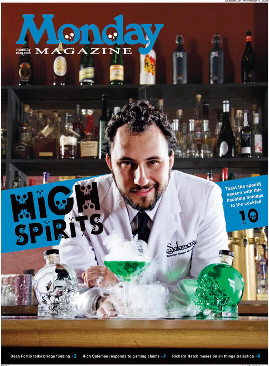 Monday Magazine Cover October 29, 2009
